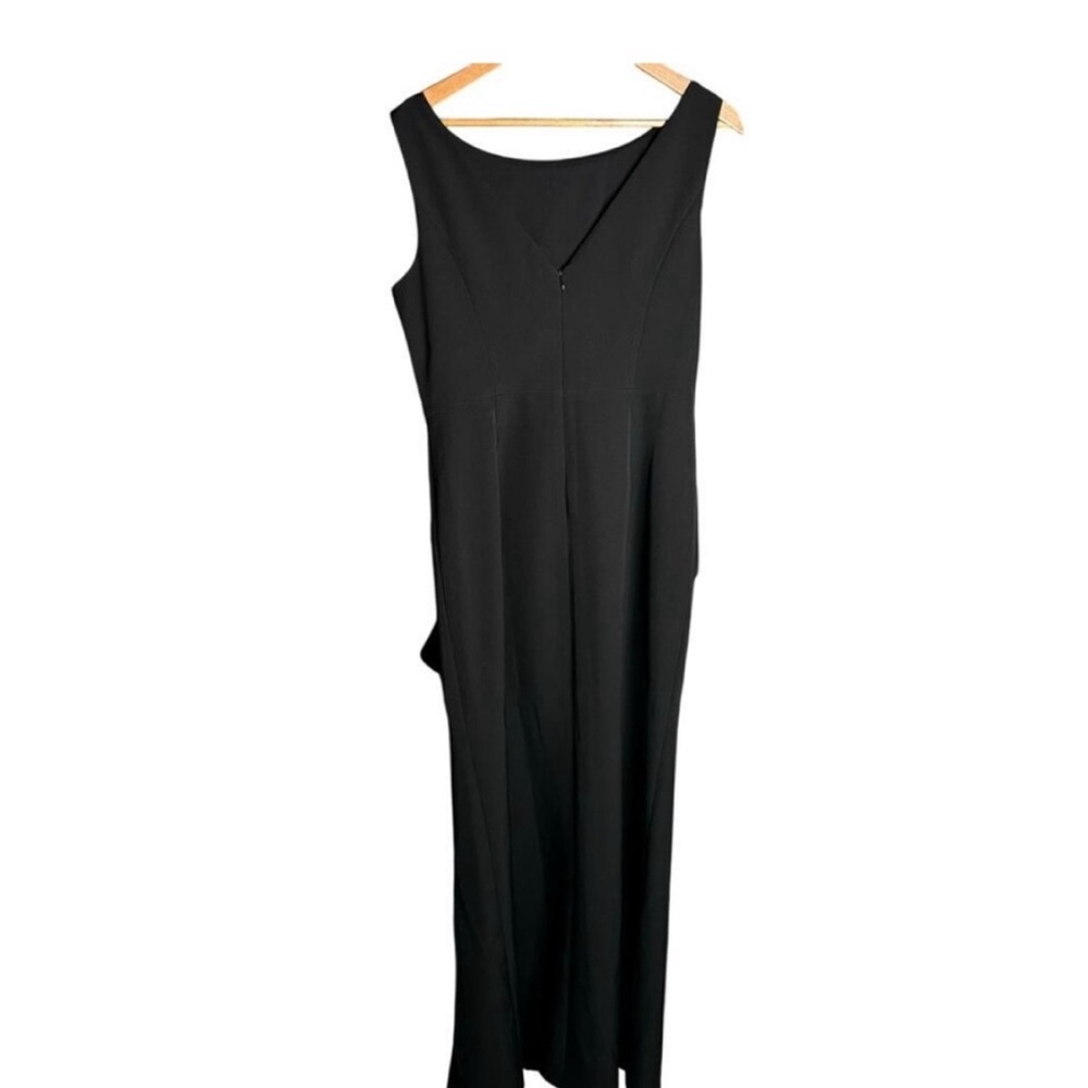 Eliza J Black Ruffle Maxi Dress - Picture 4 of 6